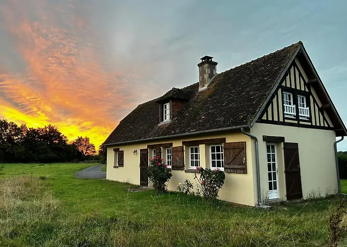 Nyaraló L'etape Normande & Jacuzzi Sainte-Marguerite-des-Loges